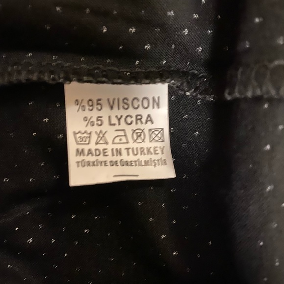 NWT CCK Style black and white polka dot dress, size S - Picture 5 of 5